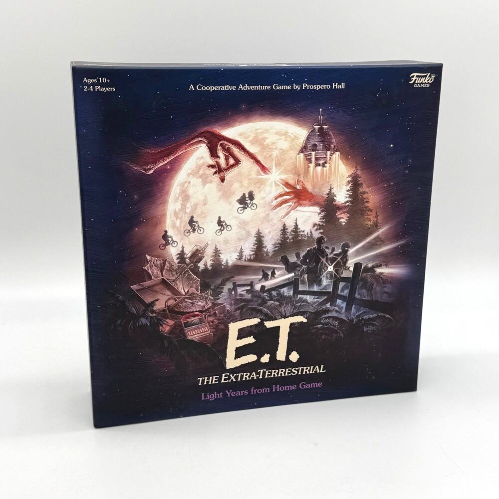 ET The Extra Terrestrial Light Years From Home Board Game E.T. NEW